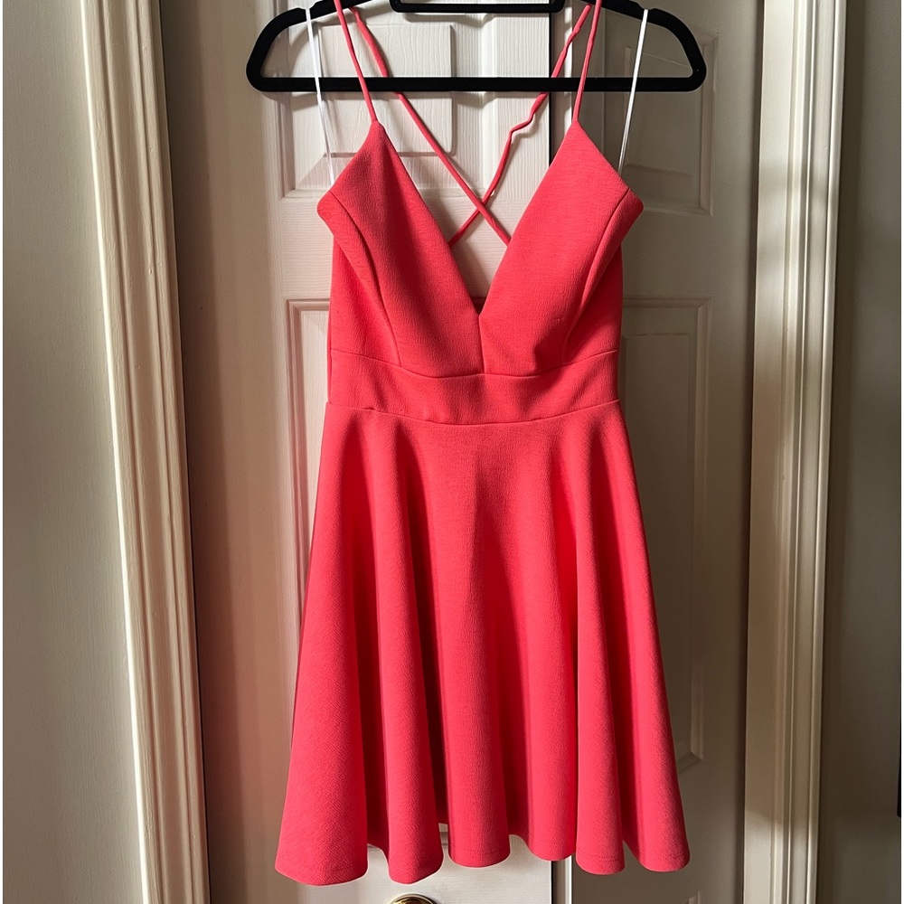 Summer Wedding Pink Dress